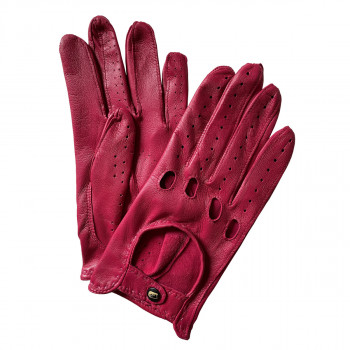 MAGENTA women's leather driving gloves
