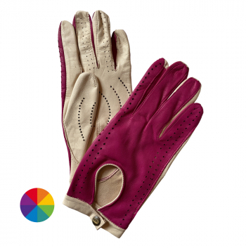 ADHÓ  women's leather driving gloves