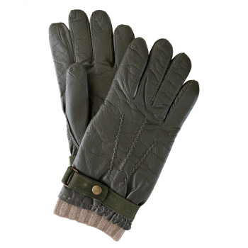 "NIRODHA" men's leather gloves