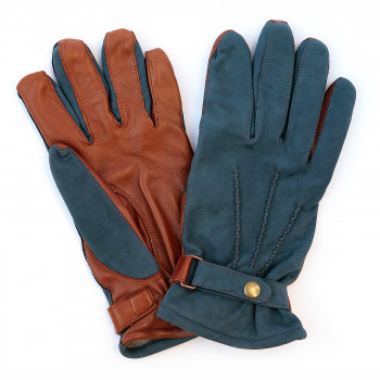 "DWIPADA" men's leather gloves