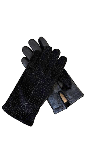 Women Luxury winter gloves Peccary - Carpincho 7,5