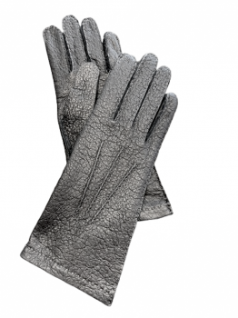 Ladies unlined Peccary classic gloves 7,5