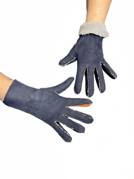 Women's fur gloves PRAKRITI B