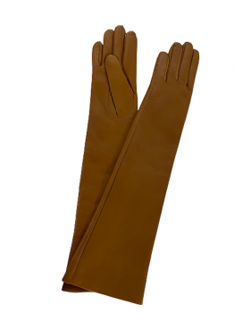 Women's Leather Gloves Nuts Long 7