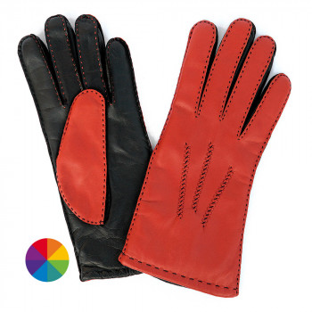 "JANTRA" woman's leather gloves