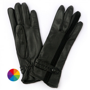 "DÓŠA" woman's leather gloves
