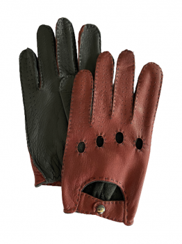 Men's driving gloves, size 8.5, DB 2023 combination model