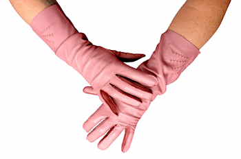  Women's OLDPINK Luxe Leather Gloves