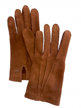 Women's nubuck leather gloves