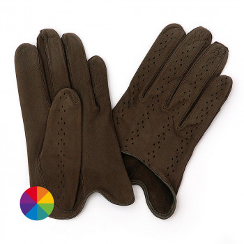 "SATSANGA" woman's leather gloves