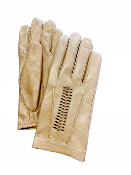  Women's Leather Gloves – Mochaccino – Size 7.5