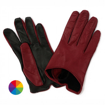 "PURSVOTTA" woman's leather gloves