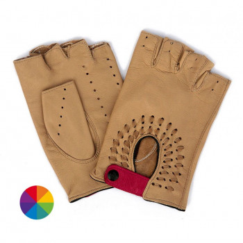 Women's leather gloves DHANURA 7.5