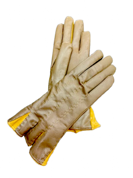 Hatha 7 Women's Leather Gloves – Taupe