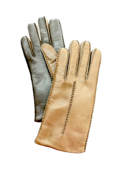  Women's hand-stitched leather gloves – Cam 6.5