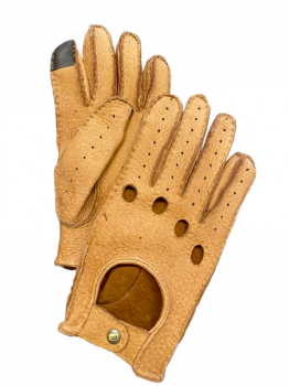 Véda Peccary Touch mens leather gloves