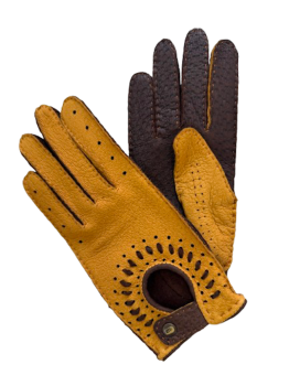 Women's leather gloves Peccary Váta Br YL 7