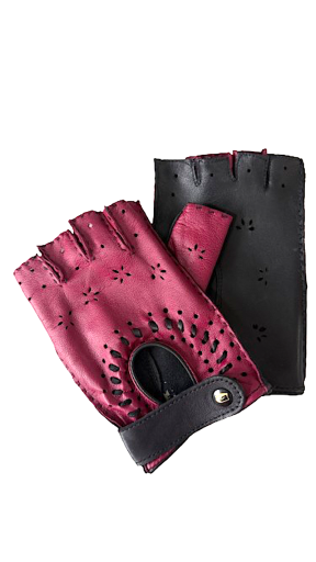 "SETUDANDA MASK" woman's leather gloves