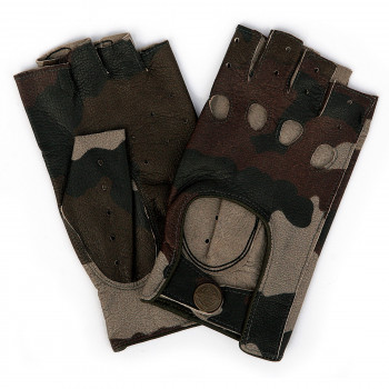 "SETUDANDA MASK" woman's leather gloves
